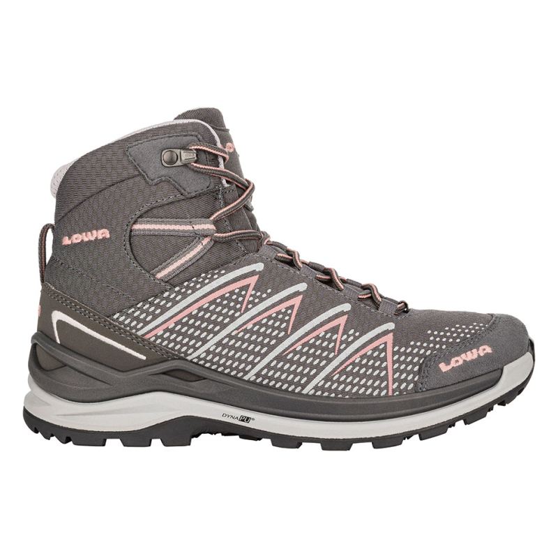 LOWA Boots Women's Ferrox Pro GTX Mid Ws-Graphite/Salmon - Click Image to Close