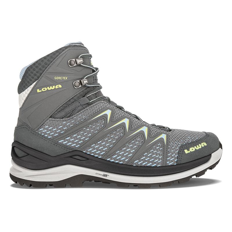 LOWA Boots Women's Innox Pro GTX Mid Ws-Graphite/Mint