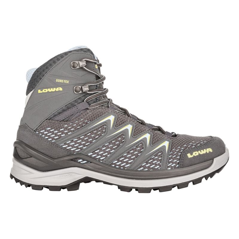 LOWA Boots Women's Innox Pro GTX Mid Ws-Graphite/Mint