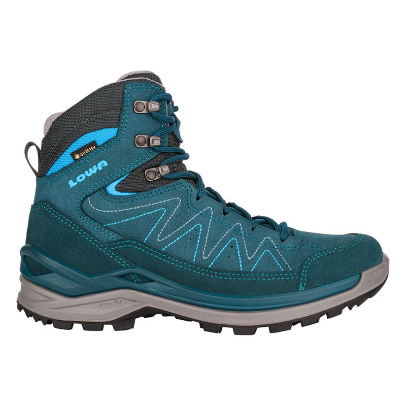 LOWA Boots Women's Toro Evo GTX Mid Ws-Petrol