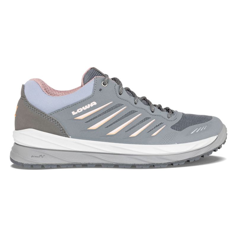 LOWA Boots Women's Axos GTX Lo Ws-Grey/Melon