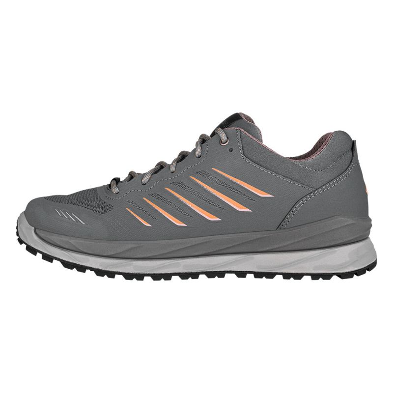 LOWA Boots Women's Axos GTX Lo Ws-Grey/Melon