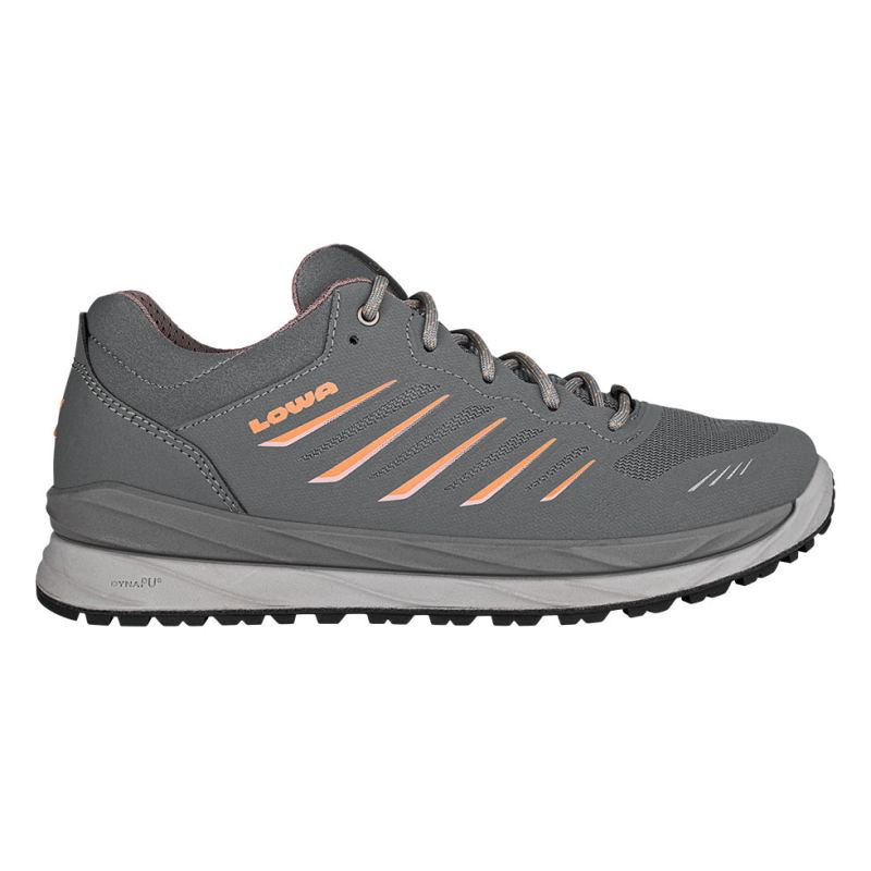 LOWA Boots Women's Axos GTX Lo Ws-Grey/Melon