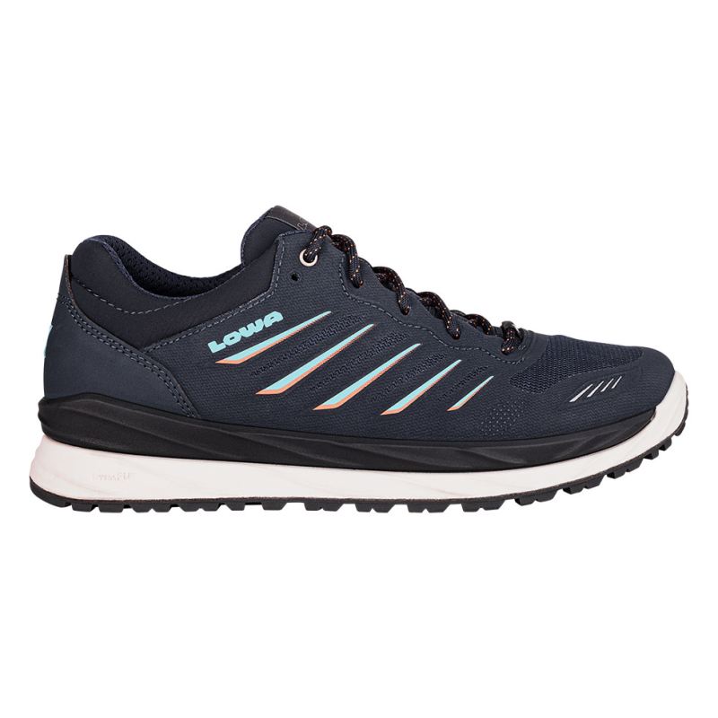 LOWA Boots Women's Axos GTX Lo Ws-Navy/Ice Blue