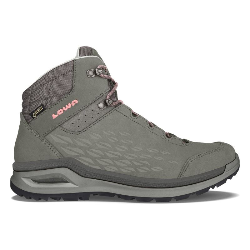 LOWA Boots Women's Locarno GTX QC Ws-Graphite/Rose