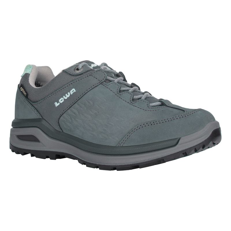 LOWA Boots Women's Locarno GTX Lo Ws-Graphite/Jade