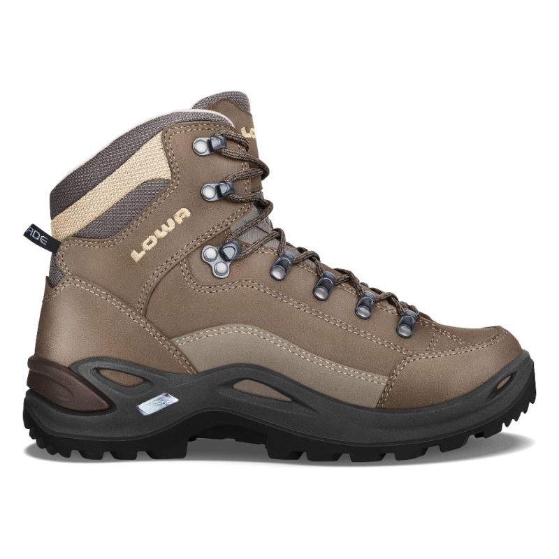 LOWA Boots Women's Renegade LL Mid Ws-Stone - Click Image to Close