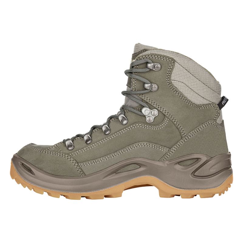 LOWA Boots Women's Renegade GTX Mid Ws-Reed/Honey