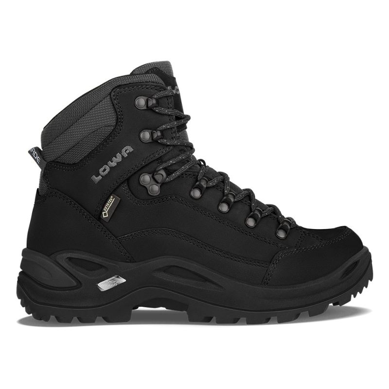 LOWA Boots Women's Renegade GTX Mid Ws-Deep Black