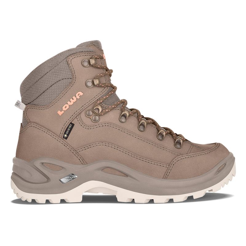 LOWA Boots Women's Renegade GTX Mid Ws-Sand/Apricot