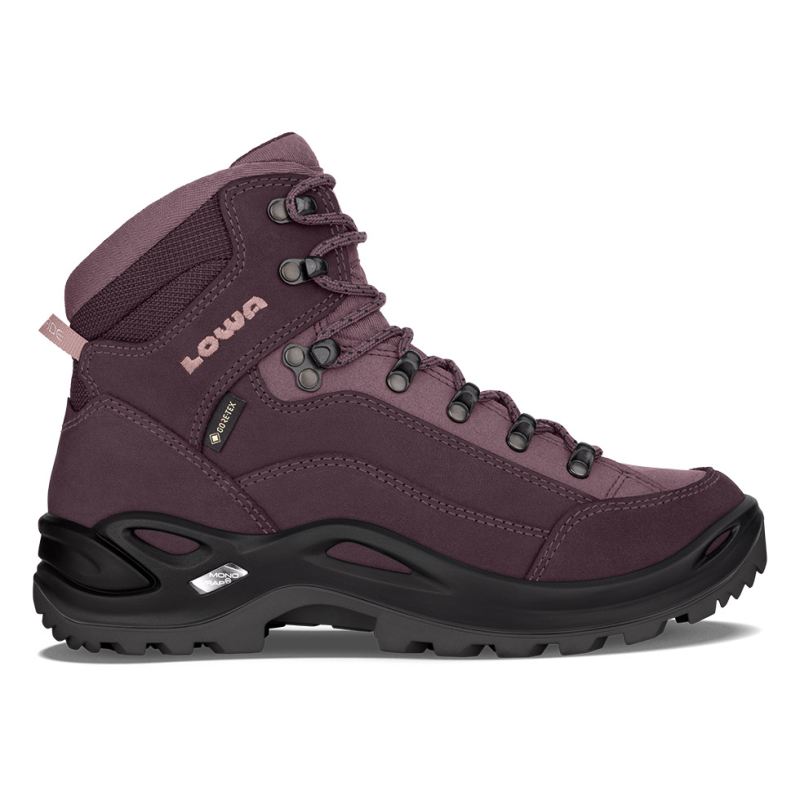 LOWA Boots Women's Renegade GTX Mid Ws-Prune/Mauve