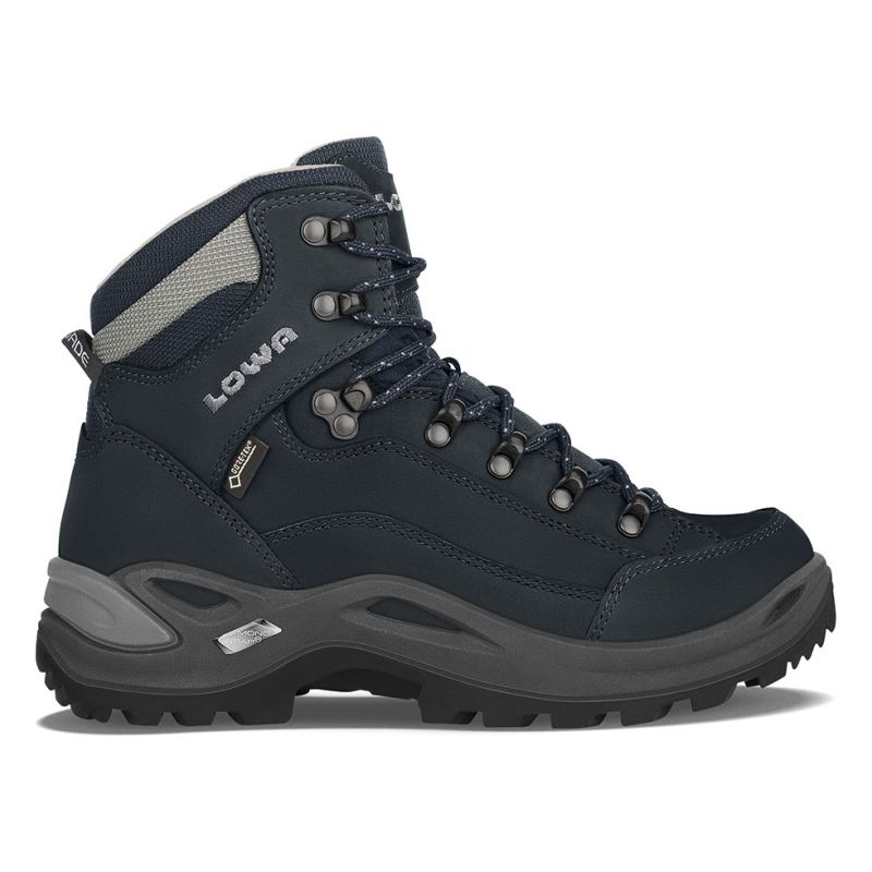 LOWA Boots Women's Renegade GTX Mid Ws-Navy/Grey