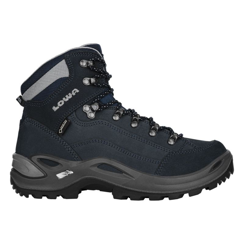 LOWA Boots Women's Renegade GTX Mid Ws-Navy/Grey