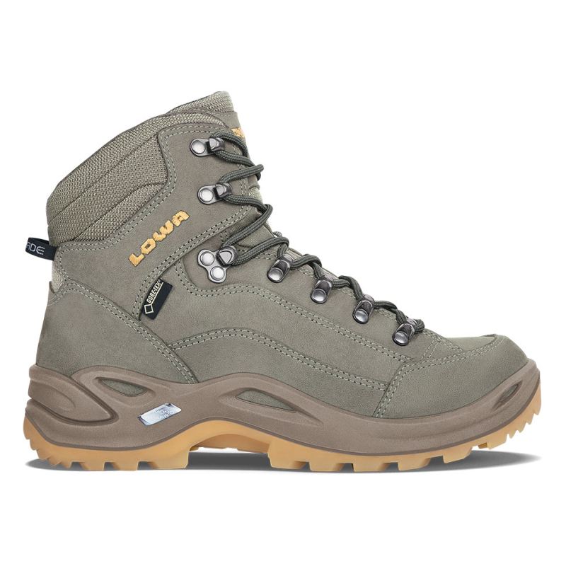 LOWA Boots Women's Renegade GTX Mid Ws-Reed/Honey - Click Image to Close