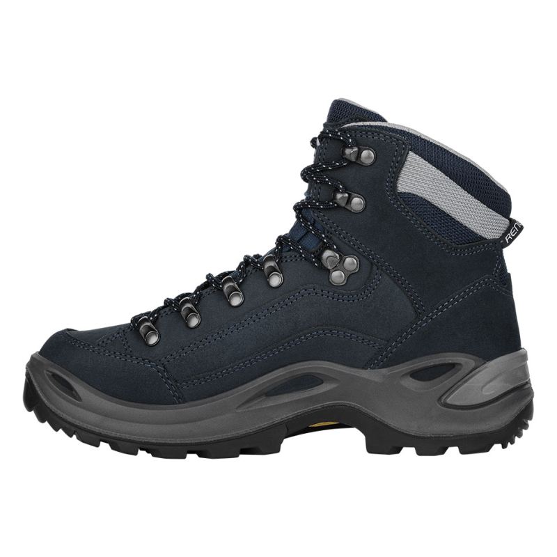 LOWA Boots Women's Renegade GTX Mid Ws-Navy/Grey