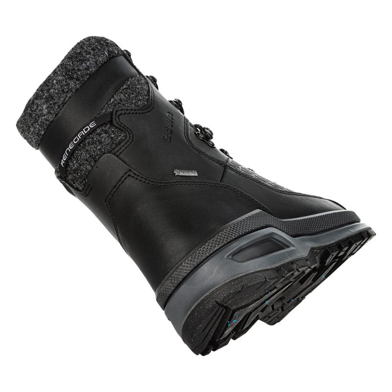 LOWA Boots Men's Renegade Evo Ice GTX-Black