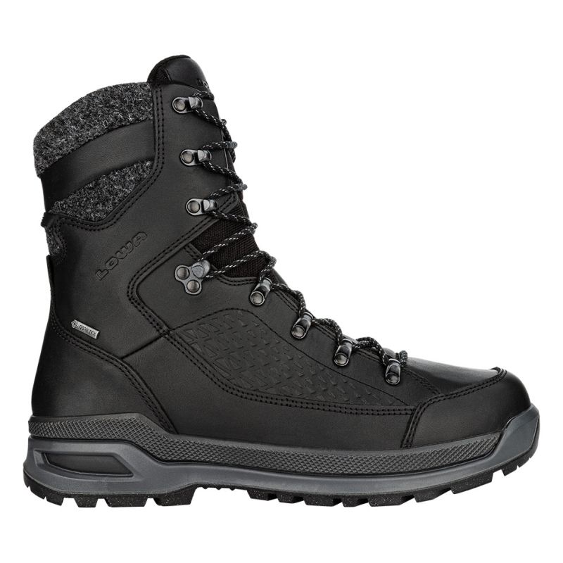 LOWA Boots Men's Renegade Evo Ice GTX-Black - Click Image to Close