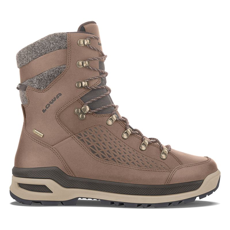 LOWA Boots Men's Renegade Evo Ice GTX-Brown - Click Image to Close