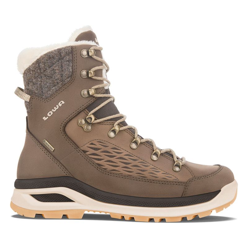 LOWA Boots Women's Renegade Evo Ice GTX Ws-Brown - Click Image to Close